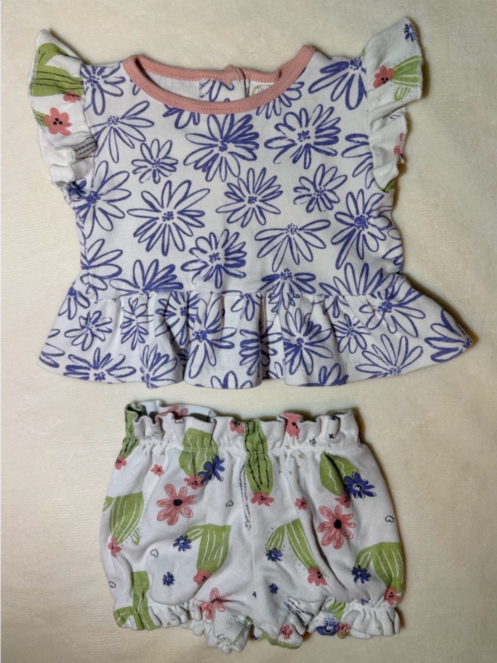 Tesa Babe Matching Tee-Shirt and Shorts Set